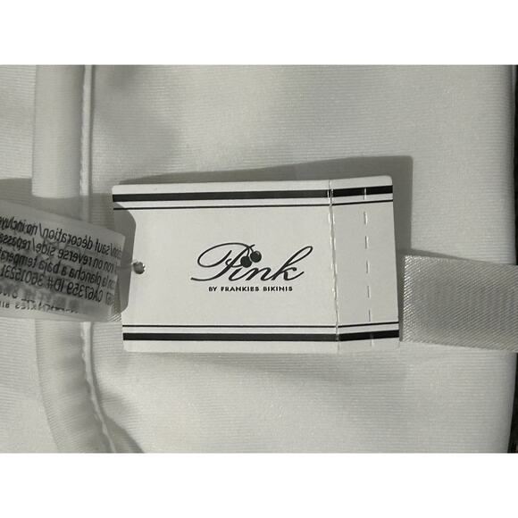 NWT Victoria's Secret Yellow Floral Strapless Bikini Top Women's size M - Picture 4 of 5